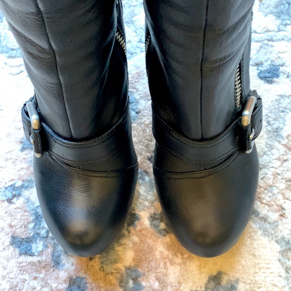 Vince Camuto Leather Boots - Picture 8 of 11